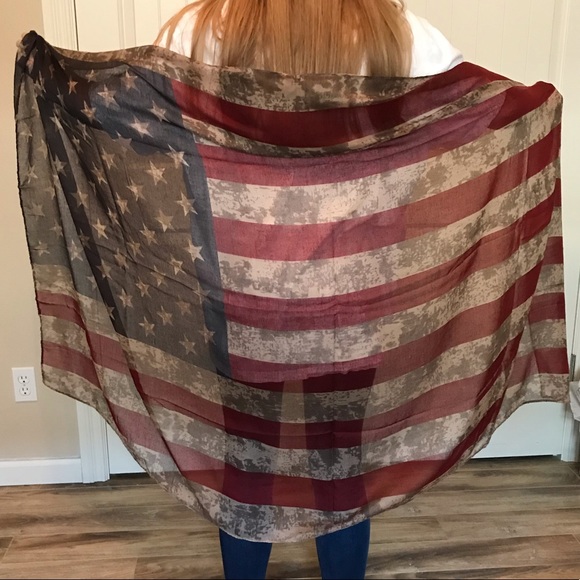 Accessories - Patriotic Scarf / Wrap / Sarong